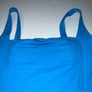 CK Calvin Klein Size 8 Women's Aqua 1-Piece SwimSuit Summer Swim Suit Teal